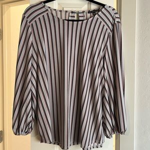 Adrianna Papell Stripped blouse